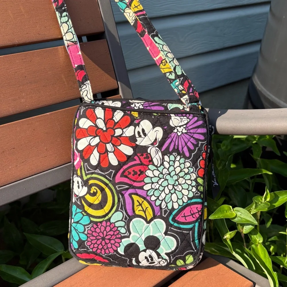 Vera Bradley Mickey’s Magical Blooms Disney Crossbody Bag